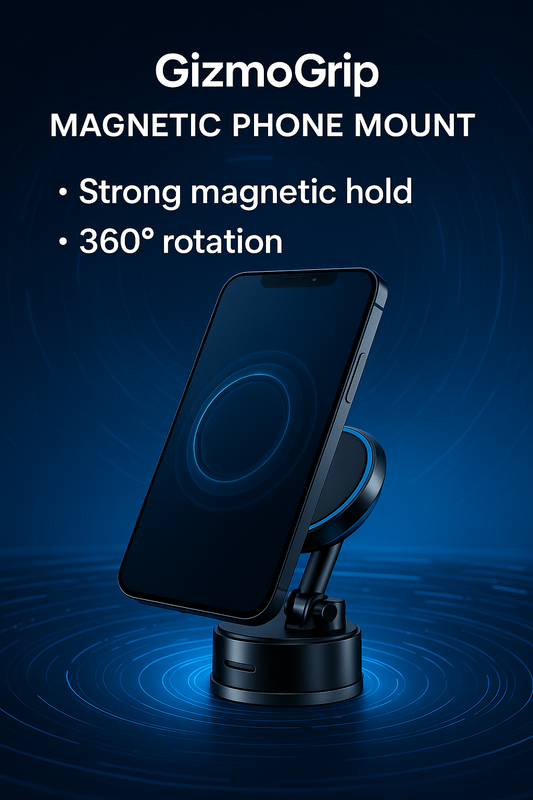 Vacuum Magnetic Suction Phone Holder